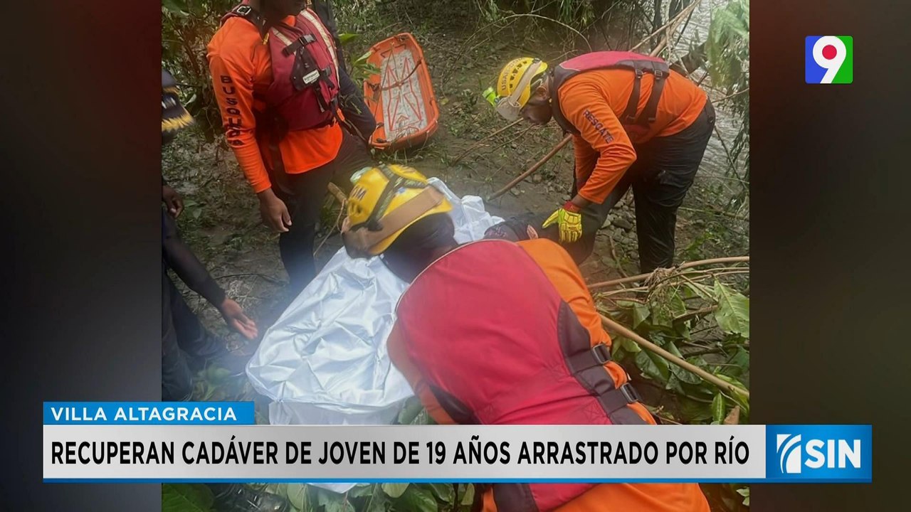 Consiguen cuerpo sin vida de joven arrastrado por rio | Primera Emisión SIN