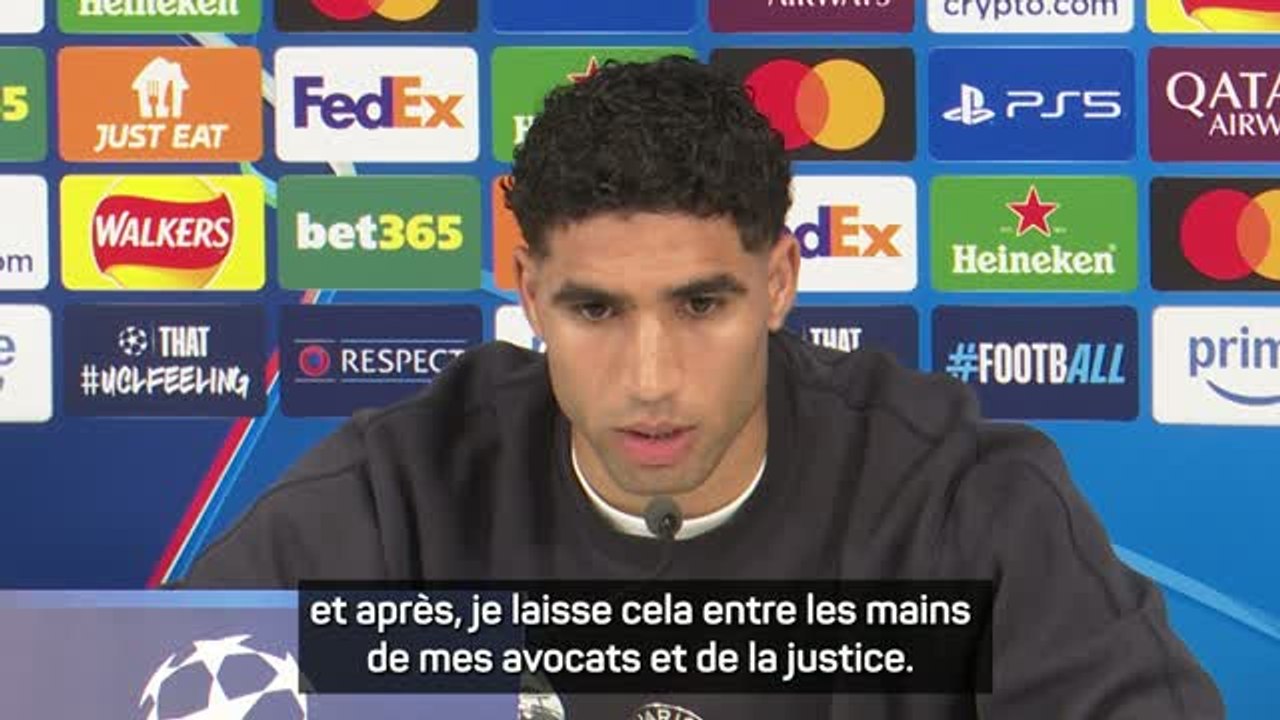 PSG - Hakimi sur son procès pour viol : "Cette accusation est fausse"