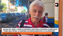Deuda millonaria del PAMI y crisis economica nacional golpean a jubilados