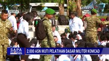 Gelombang Pertama Dimulai, 2.000 ASN Ikuti Pelatihan Dasar Militer Komcad