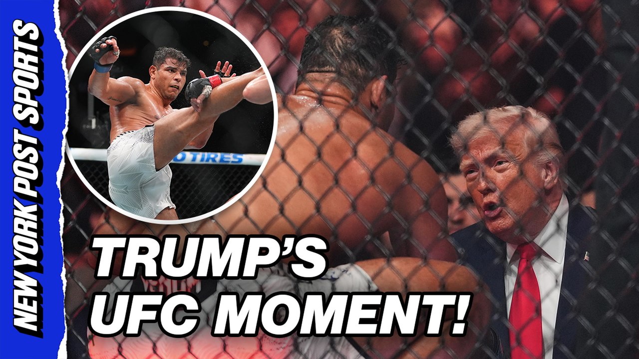 President Trump Congratulates Paulo Costa At UFC 327!