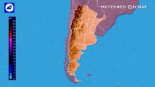 El SMN emitió una alerta naranja por tormentas en el norte argentino: lluvias de más de 100 mm el martes 14 de abril