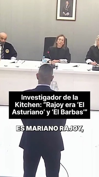 Investigador de la Kitchen: "Rajoy era "El Asturiano" y "El Barbas"".