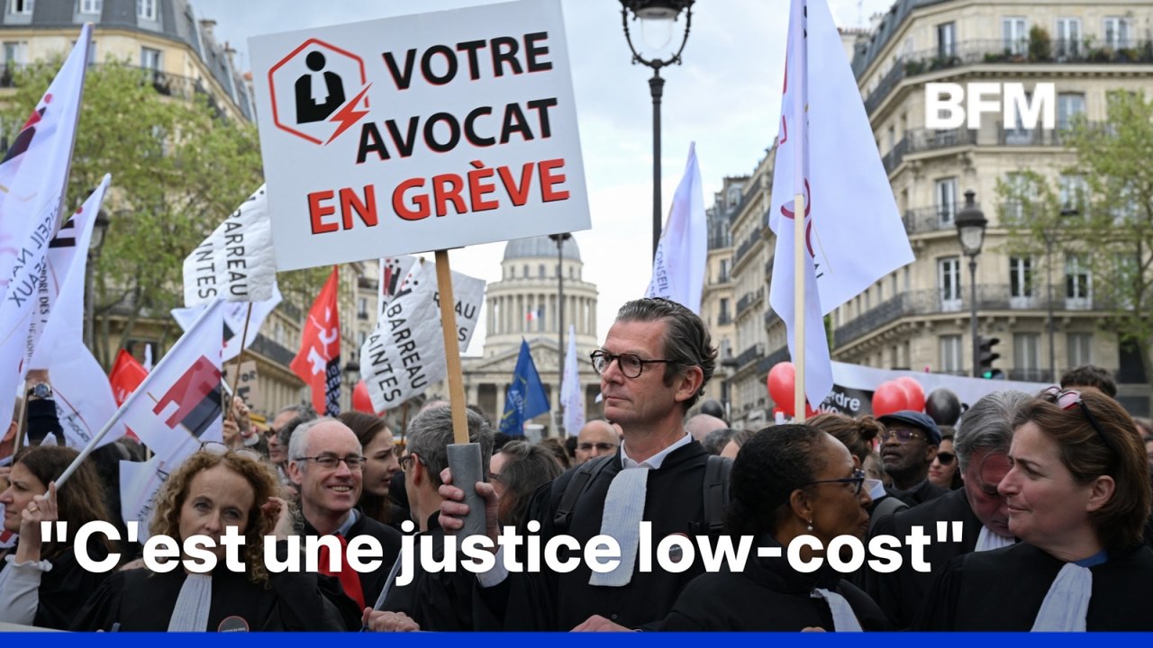 Pourquoi les avocats manifestent contre le projet de loi d'un "plaider coupable criminel" ?
