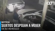 ¡A punta de pistola! Mujer es despojada de su camioneta al llegar a su casa