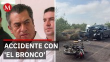 Motociclista muere tras choque con camioneta de 'El Bronco' en Ramos Arizpe