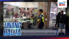 Tindahan ng alahas sa loob ng mall, hinoldap | Unang Balita
