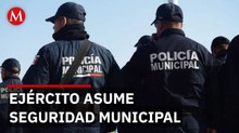 Policías municipales dejan de pelear contra el narco y las fuerzas federales asumen el riesgo