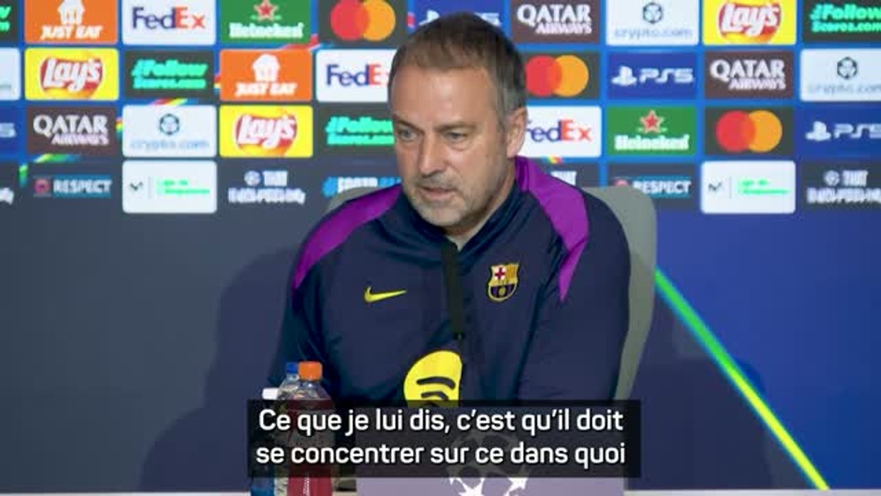 Barcelone - Flick : "Il faut aider Lamine Yamal"