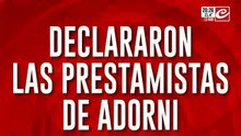 Declararon los prestamistas de Adorni
