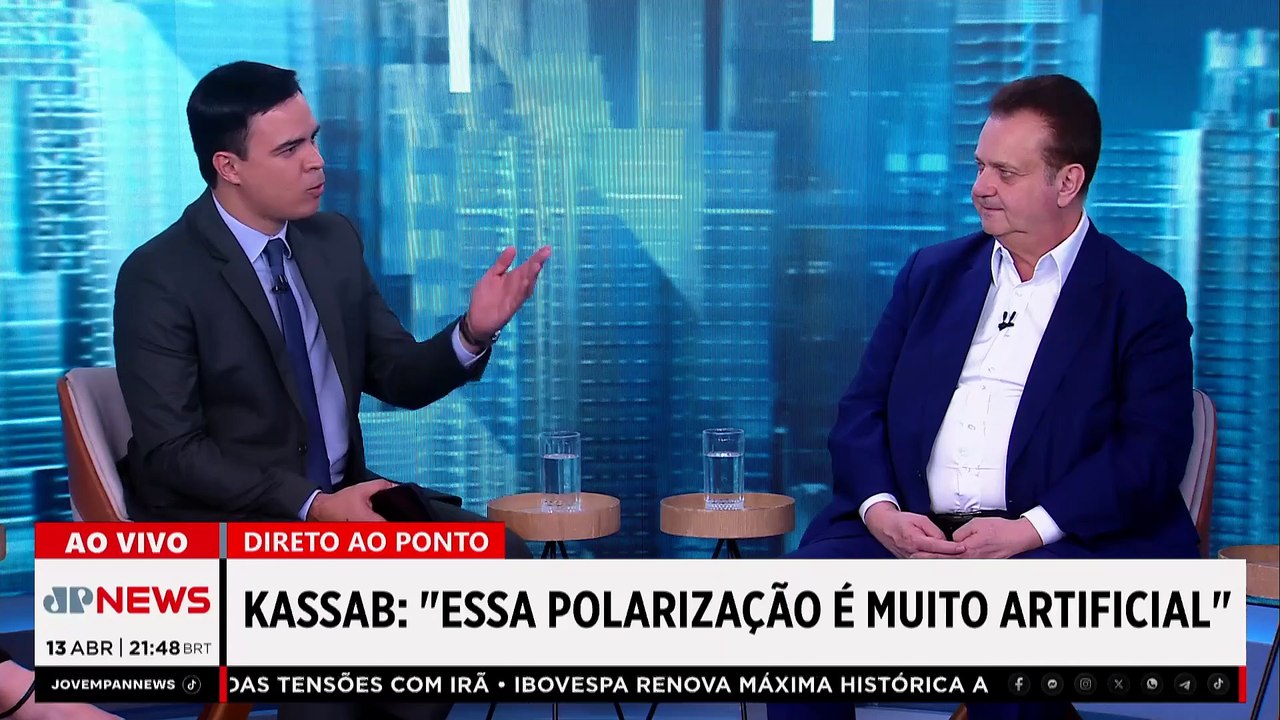 “As circunstâncias hoje não favorecem o Lula”, alega Kassab | DIRETO AO PONTO