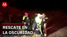 Paseo familiar termina en rescate tras crecida de río en Tamaulipas