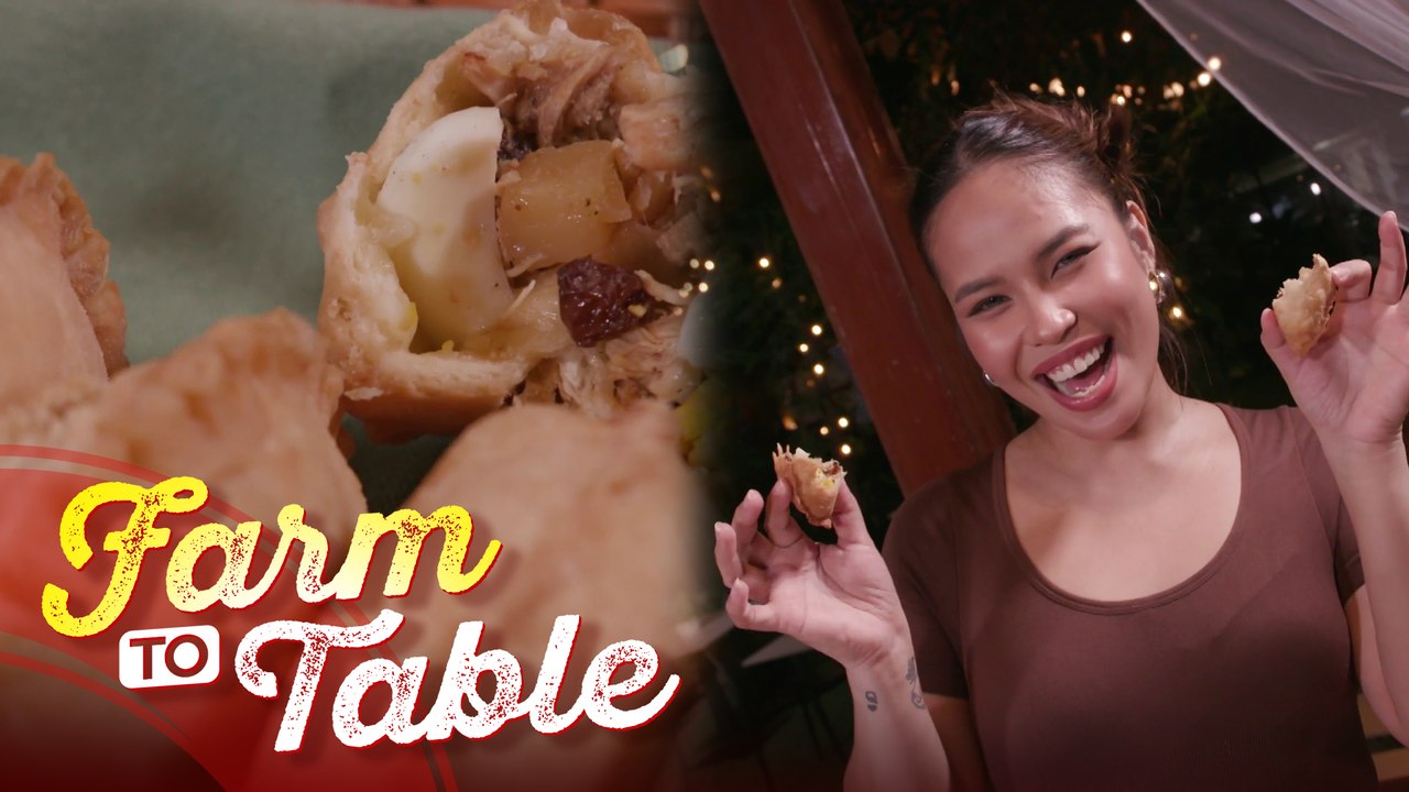 Hannah Precillas shares their Bohol Empanada recipe! | Farm To Table