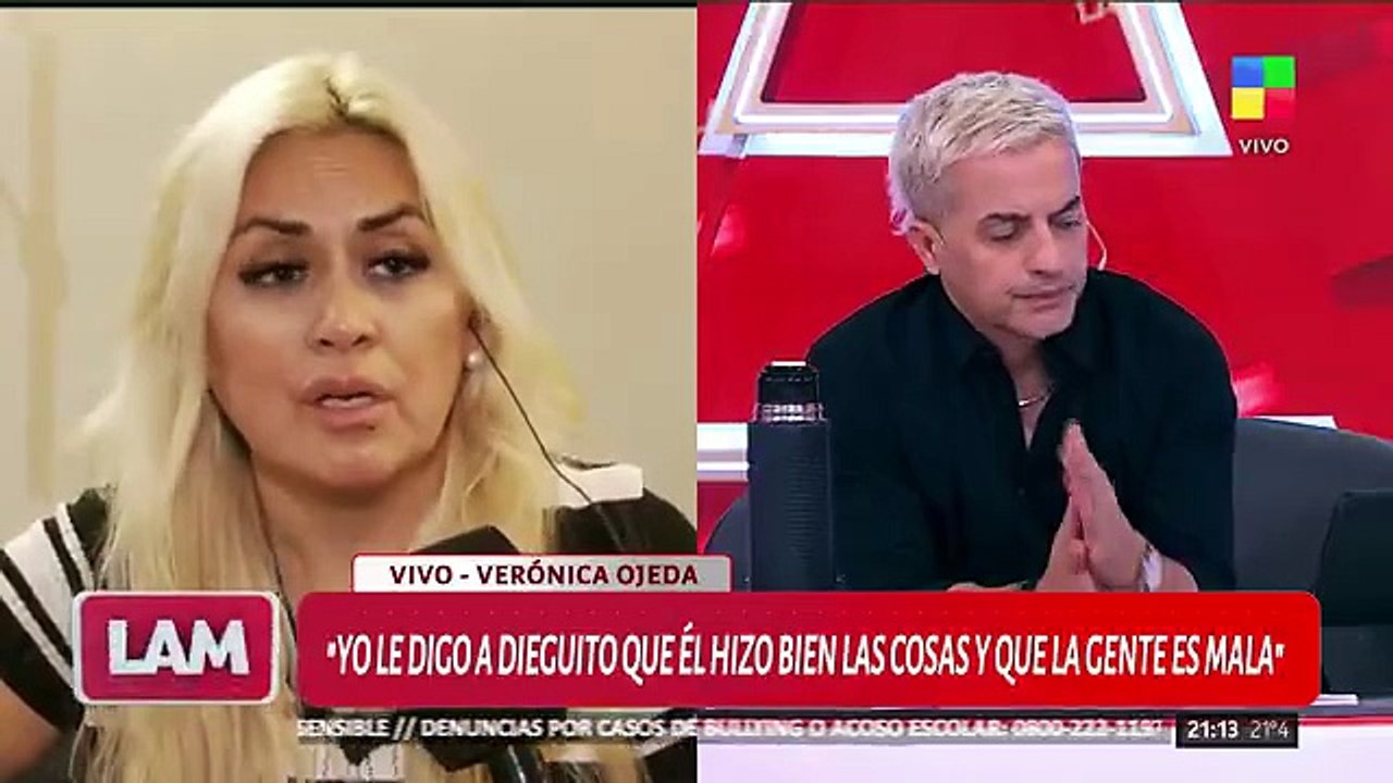 El fuerte descargo de Verónica Ojeda por las burlas a su hijo Dieguito Fernando: "Ya no lo tolero más"