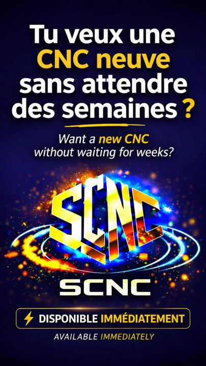 Tu ne veux pas attendre pour avoir ta CNC ? Contacte-nous nous occupons de tout Servicescnc.com