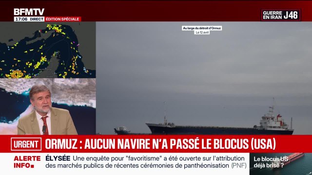 Marschall Truchot : blocus d’Ormuz, la bataille navale commence - 14/04