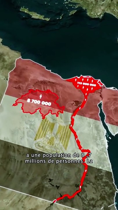 Quel est le plan de l'Egypte pour sauver sa population  #egypte #geographie