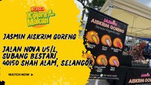 Gigitan Rangup, Dalam Cair… Ini Magic Aiskrim Goreng!