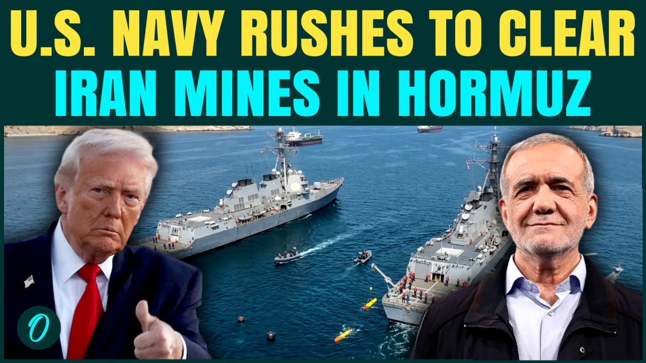Trump Deploys U.S. DESTROYERS To Clear Iranian Mines In Strait Of Hormuz | U.S -IRAN WAR BEGINS?