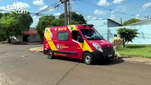 Motociclista bate na traseira de carro e fica ferido no bairro Brasmadeira em Cascavel