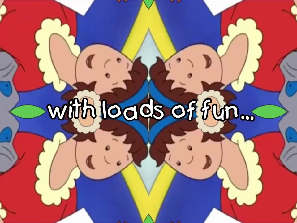 PBS Kids Caillou kaleidoscope promo (2002) - Updated version