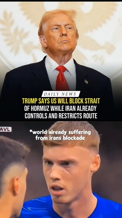 Trump’s Blockade Plan vs Iran’s Reality 🚢⚓ #Geopolitics #Trump2026 #StraitOfHormuz