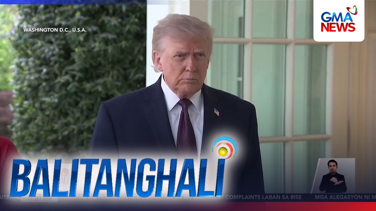 U.S. Pres. Donald Trump, hindi raw hihingi ng paumanhin sa pagbatikos niya kay Pope Leo XIV tungkol sa giyera sa Middle East | Balitanghali