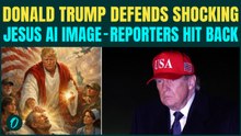 ‘NOT Jesus, I Thought I WAS A DOCTOR’: Trump’s Defends SHOCKING Jesus AI IMAGE; Reporters Stunned