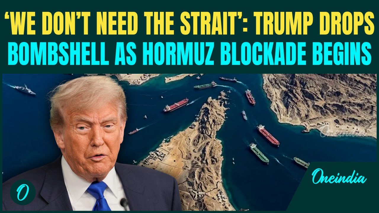 ‘IRAN BLACKMAILING, EXTORTING THE WORLD’: Trump Explosive Hormuz Blockade Threat - US Iran Naval War