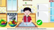 Good vs Bad Eating Habits | Preschool Learning Video | VOLT Learning
