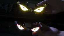 Demon Eye Car Window Flashing Light