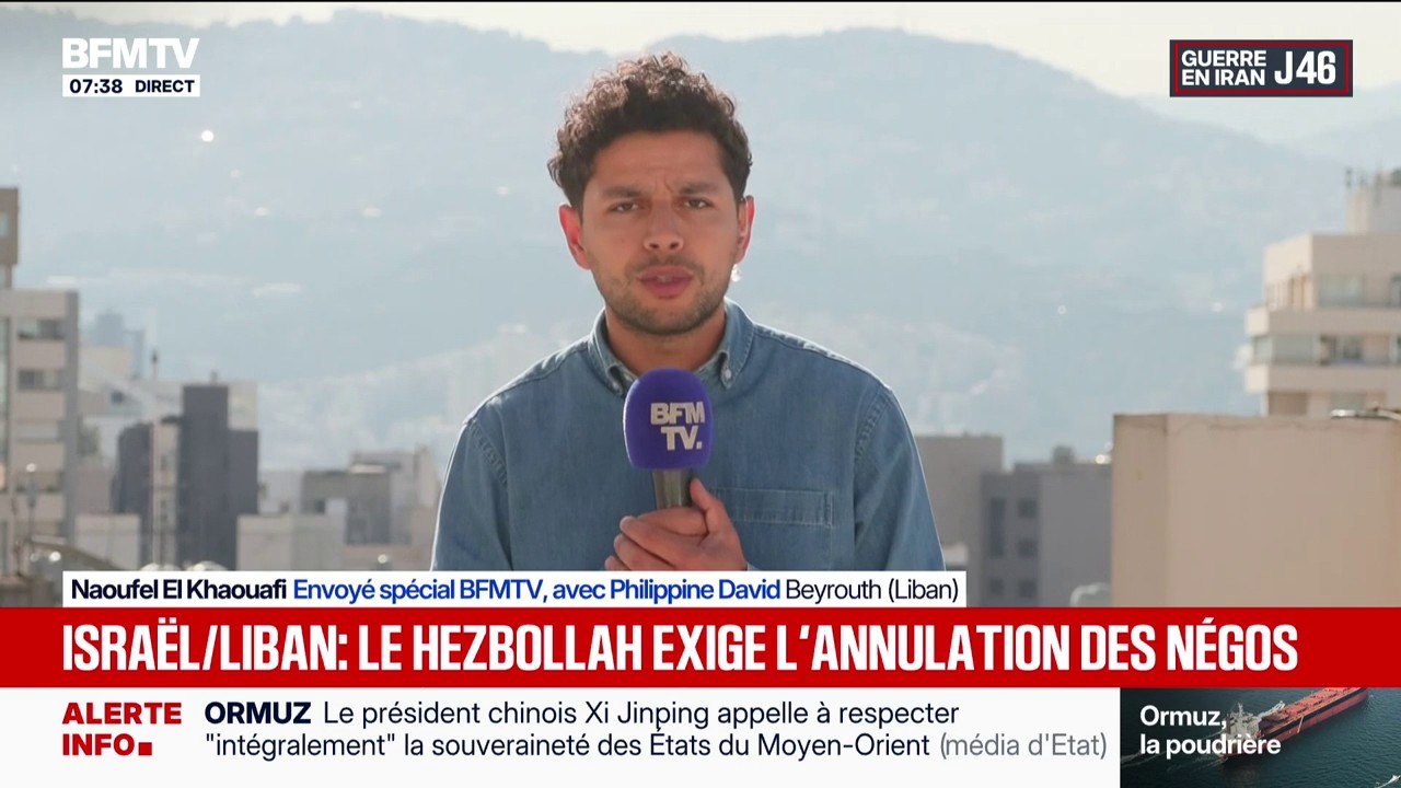 Guerre au Moyen-Orient: le chef du Hezbollah pro-iranien a réclamé "l'annulation" des pourparlers entre le Liban et Israël ce mardi