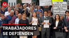 Extrabajadores de Banobras LyFC e INDEP presentan amparos contra reforma de pensiones