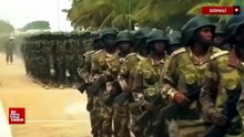 Somali'de TSK tarafından eğitilen Gorgor Özel Kuvvetleri'nden gövde gösterisi