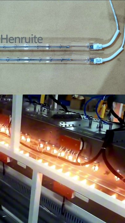 450mm 230v 1000w Clear Quartz Infrared Heating Lamp Short Wave Infrared Lamps For Heating