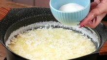 Add lime to boiling milk and see what happens! 🍋🧀