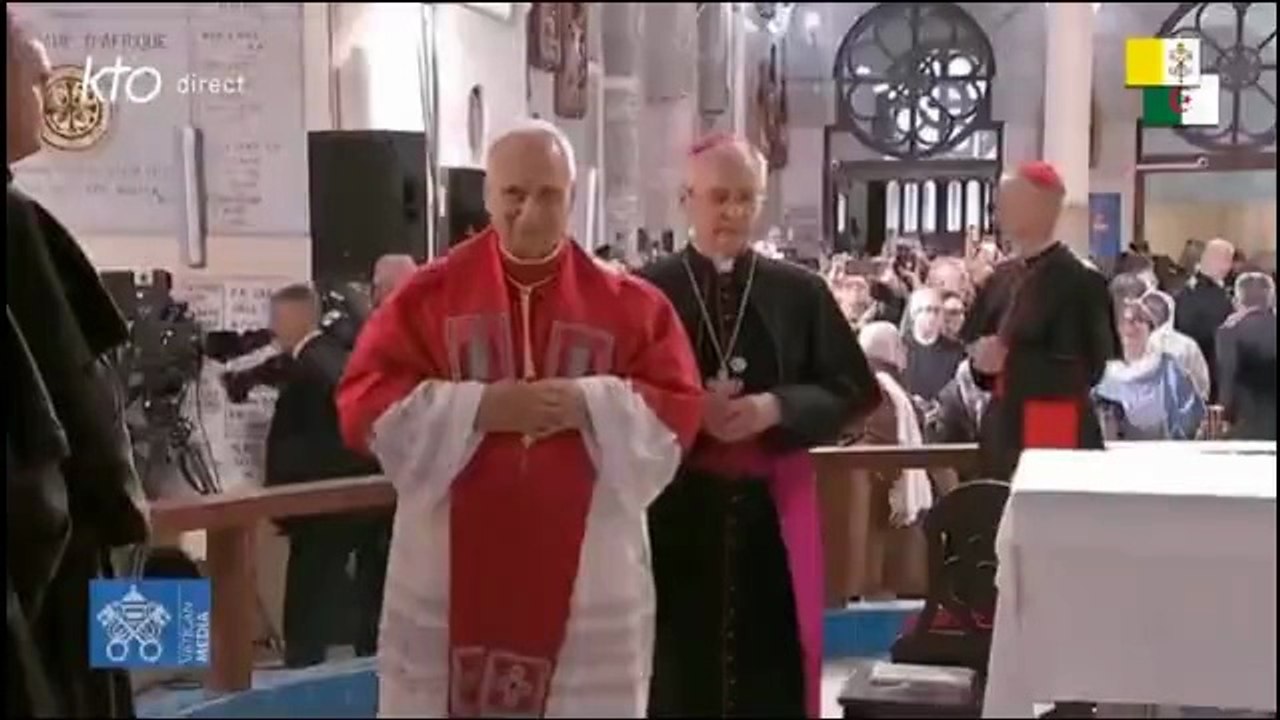 6 - Pape Léon XIV en Algérie - Visite de la basilique de Notre dame d'Afrique