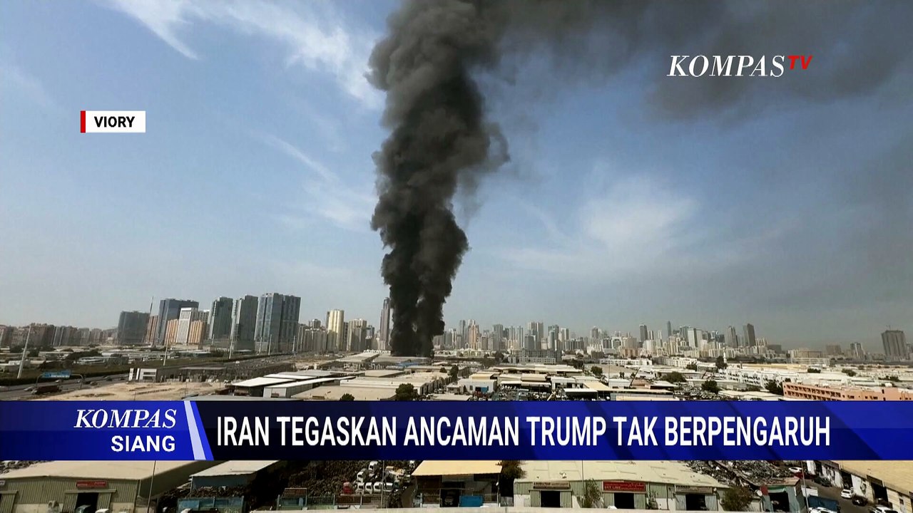 Lewat Media Sosial, Trump Klaim Iran Ingkar Janji Soal Selat Hormuz | KOMPAS SIANG