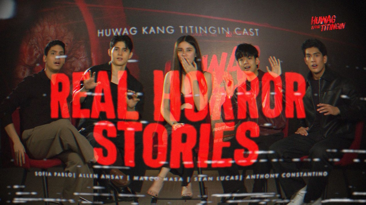 'Huwag Kang Titingin' actors' REAL horror stories | Part 1