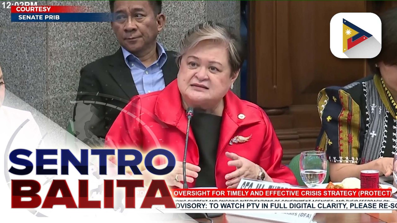 DFA, nakikipag-ugnayan sa Iran para sa ligtas na pagdaan ng mga barko ng Pilipinas sa Strait of Hormuz; kaligtasan ng mga Pilipinong marino na stranded sa Strait of Hormuz, tinututukan | ulat ni Louisa Erispe