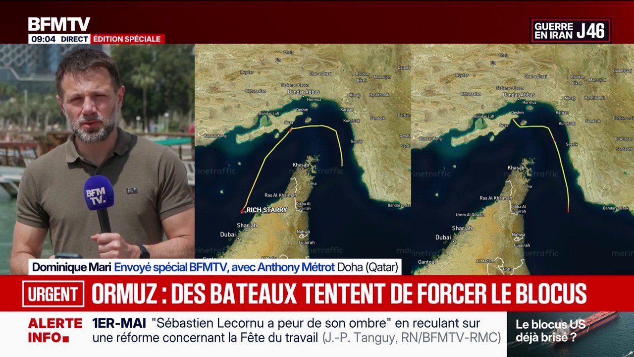 Guerre au Moyen-Orient: la Chine juge "dangereux et irresponsable" le blocus américain des ports iraniens alors que des navires tentent de traverser le détroit d'Ormuz