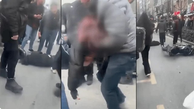 Kağıthane’de 16 yaşındaki ehliyetsiz sürücü yayaya çarptı; kız arkadaşını bırakıp kaçtı