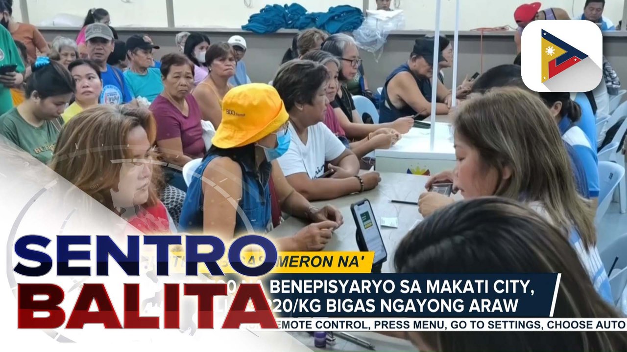 P20/kg bigas, opisyal nang ni-roll out sa Makati City ng D.A.; PBBM Registry System, ipinatupad para sa maayos at transparent na programa | ulat ni Gab Villegas