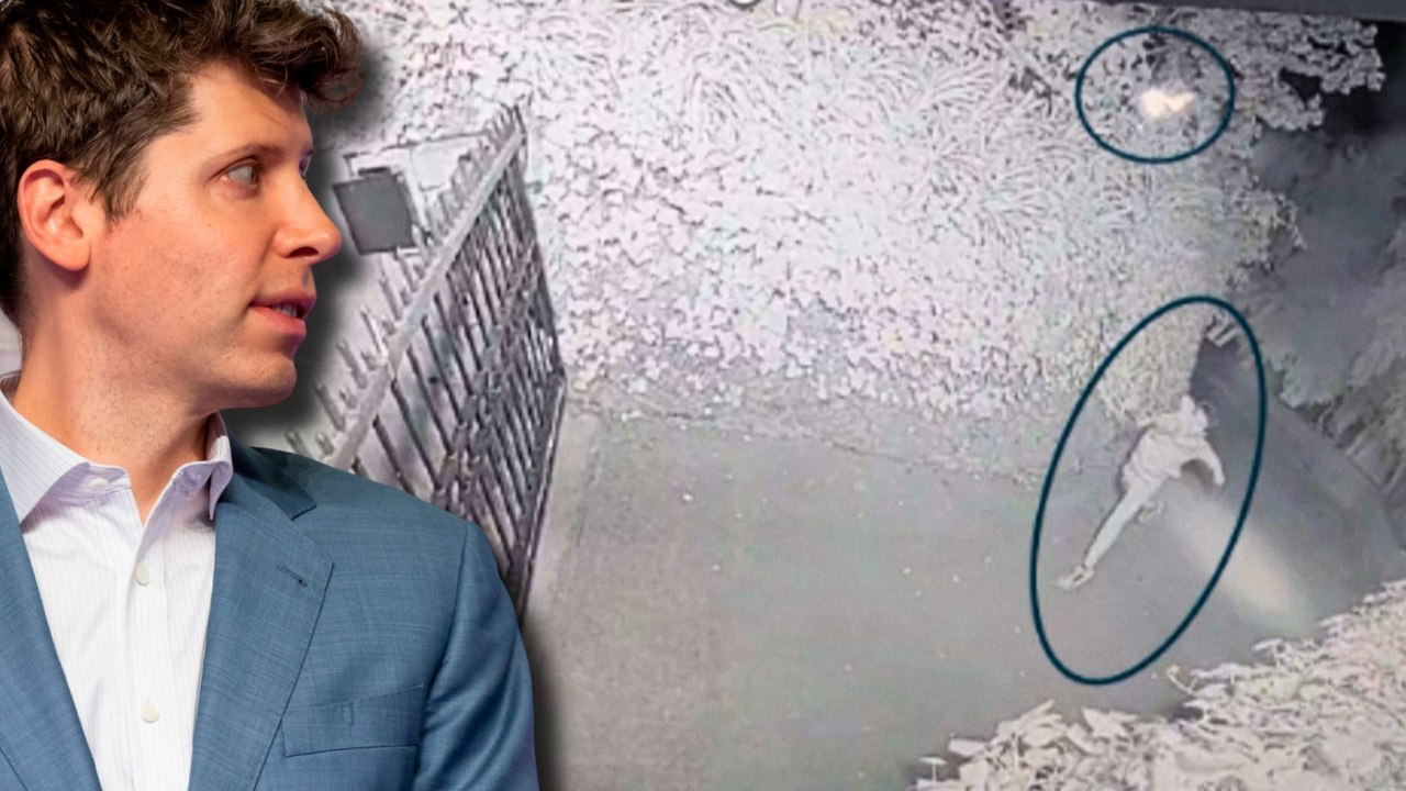 Publican las imágenes del ataque con cócteles molotov a la casa de Sam Altman