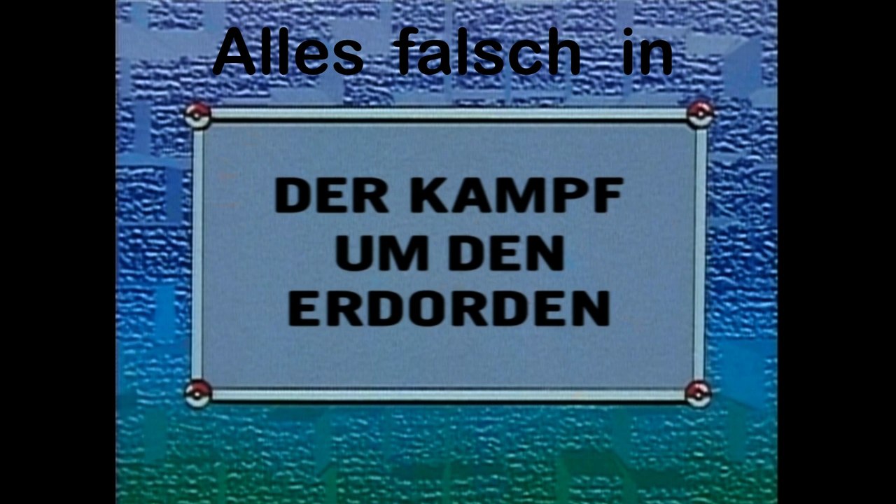 Alles Falsch in Pokémon: Episode 62 (Der Kampf um den Erdorden)