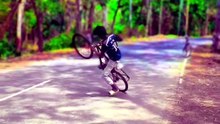 Cycle wheeling Video #Wheelie, #CycleStunt #DailyMission