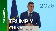Sánchez cree que Trump no debe "ofenderse" por esta visita a China