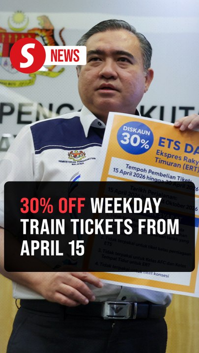 Loke announces 30% discounts for KTMB users beginning April 15