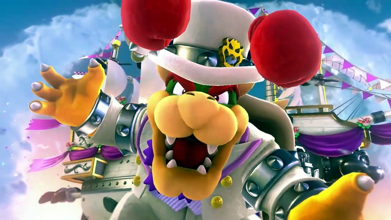 Super Mario Odyssey Boss Fight - Bowser