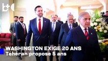 Les USA ont demandé 20 ans de suspension de l'enrichissement d'uranium; l'Iran n'en offre que 5